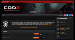 Desktop Screenshot of callofdutyzombies.com